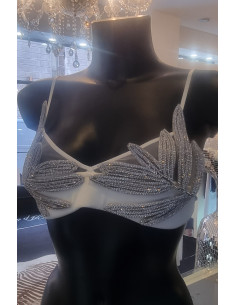 Top/reggiseno gioiello